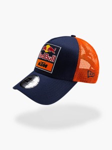 RED BULL KTM Racing Czapka Z Daszkiem New Era Trucker Cap Replica Team 2024