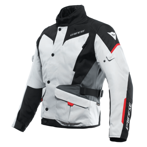 DAINESE Kurtka Tekstylna Męska Tempest 3 D-Dry Gray/Black/Lava Red