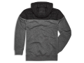 DUCATI Bluza Z Kapturem Męska SCR62 Ibrid Black/Gray