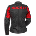 DUCATI Kurtka Skórzana Damska Company C4 Black/Red