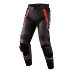 SHIMA Spodnie Motocyklowe Skórzane Męskie STR 2.0 Black/Red