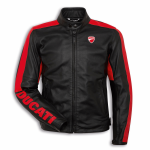 DUCATI Kurtka Motocyklowa Skórzana Męska Company C4 Black/Red