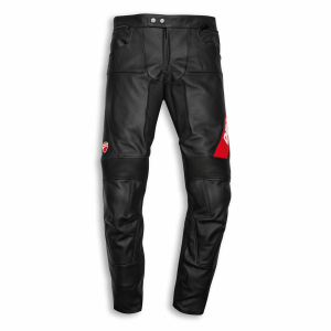 DUCATI Spodnie Motocyklowe Skórzane Męskie Compay C4 Black