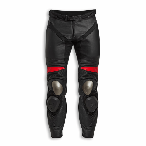 DUCATI Spodnie Skórzane Męskie Sport C3 Black