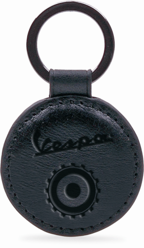 VESPA Brelok Do Kluczy Skórzany Open Black