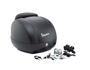 VESPA Kufer Z Oparciem Do Modelu GTS Super Sport Od 2023 Matt Black