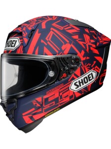 SHOEI Kask Integralny X-SPR PRO Marquez Dazzle TC-10 Red/Blue