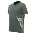 DAINESE T-Shirt Męski Big Logo Climbing-Ivy/White
