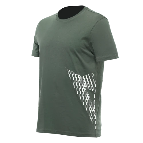 DAINESE T-Shirt Męski Big Logo Climbing-Ivy/White