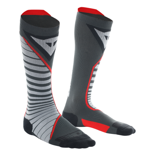 DAINESE Skarpety Wysokie Unisex Thermo Black/Red