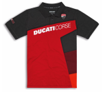 DUCATI T-Shirt Polo Męski DC Sport Red