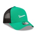 VESPA Czapka Z Daszkiem Essential Trucker Green