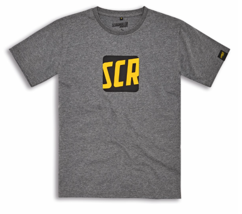 DUCATI T-Shirt Męski Scrambler Icon Grey