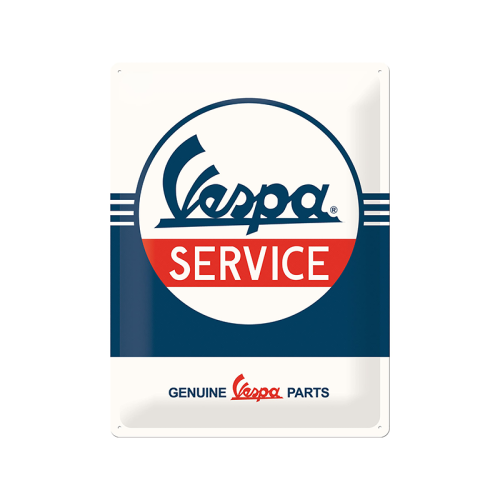 VESPA Emblemat Metalowy Service