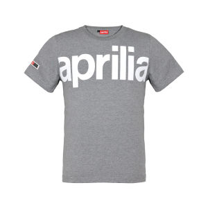APRILIA T-Shirt Unisex Wide Grey