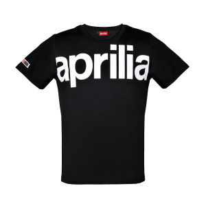 APRILIA T-Shirt Unisex Wide Black