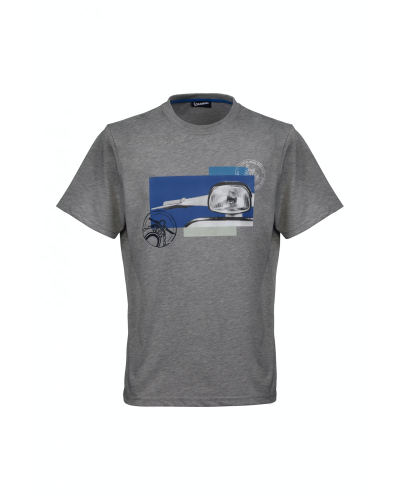 VESPA T-Shirt Męski Heritage Melange Grey
