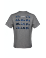 VESPA T-Shirt Męski Heritage Melange Grey