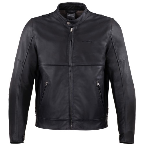 MOTO GUZZI Kurtka Skórzana Męska TG Black