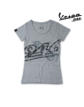 VESPA T-Shirt Damski 946 Melange Grey