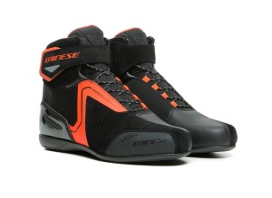 DAINESE Buty Motocyklowe Skórzano-Tekstylne Męskie Energyca Air Black/Fluo Red