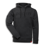 DUCATI Bluza Z Kapturem Męska Logo Grey