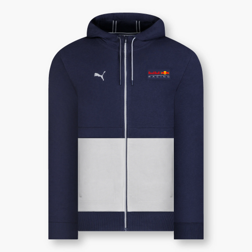 RED BULL Bluza Z Kapturem Męska Racing Balance Navy/Grey 2022