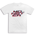 DUCATI T-Shirt Męski Monster 3D White
