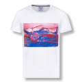 RED BULL T-Shirt Męski Plane T-28B 2021 White