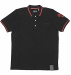 MOTO GUZZI T-Shirt Polo Męski Classic Black