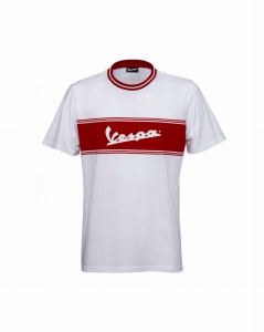 VESPA T-Shirt Męski Racing Sixties White