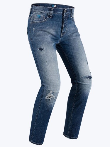 PMJ Spodnie Jeansowe Męskie Street Blue