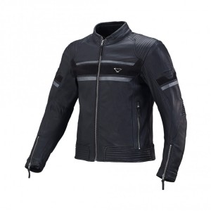 MACNA Kurtka Motocyklowa Skórzana Męska Rendum Black