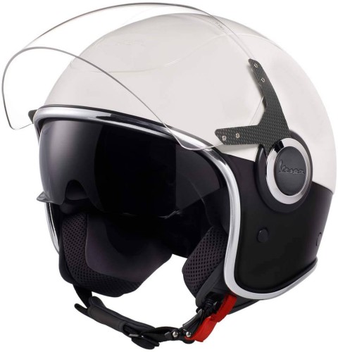 VESPA Kask Otwarty VJ White/Black