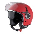 VESPA Kask Otwarty VJ Red