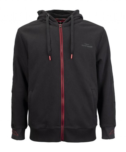 MOTO GUZZI Bluza Z Kapturem Męska V85 TT Black