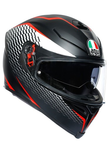 AGV Kask Integralny K5 S MPLK Thunder Matt Black/White/Red