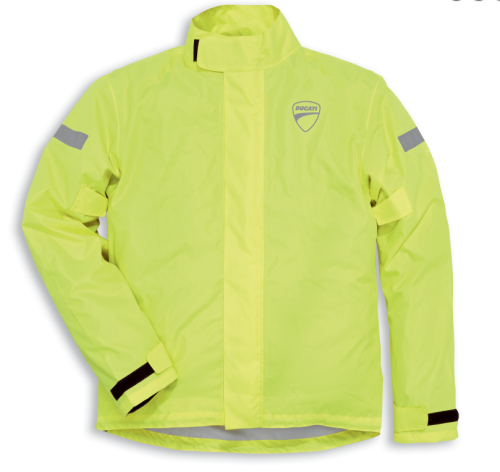 DUCATI Kurtka Przeciwdeszczowa Strada 2 HV Yellow