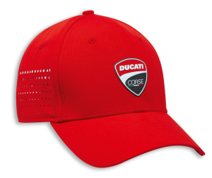 DUCATI Czapka Cap DC Stretch Red