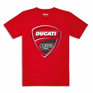DUCATI T-Shirt Męski DC Sketch 2.0 Red