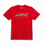 DUCATI Koszulka T-Shirt Męski Logo Red