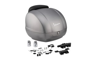 VESPA Kufer Z Oparciem Do Modelu GTS Super Tech Od 2023 Silver