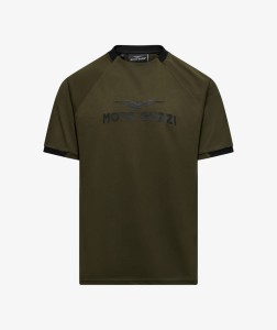 MOTO GUZZI T-Shirt Męski Essential Green