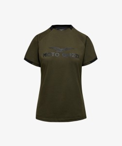 MOTO GUZZI T-Shirt Damski Essential Green