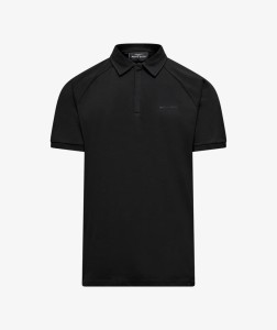 MOTO GUZZI Koszulka Polo Męska Essential Black