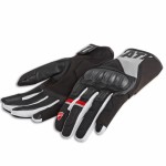 DUCATI Rękawice Motocyklowe Skórzano-Tekstylne Męskie Company C2 Black/Grey/ Red