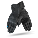 SHIMA Rękawice Motocyklowe Skórzane Wodoodporne Damskie GT-2 WP Black