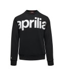 APRILIA Bluza Męska Crew Neck Black 