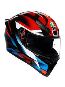 AGV Kask Integralny K1 S Fastlap Black/Red/Blue