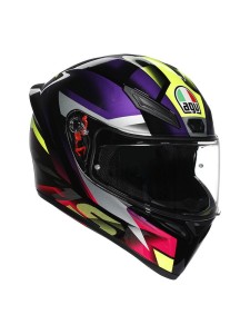 AGV Kask Integralny K1 S Fastlap Black/Purple/Pink